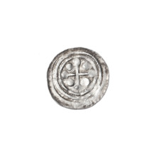 denarius, Boleslaw III Krzywousty (prince of Poland; 1086–1138), allegories, equal-armed cross,