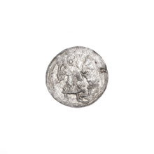 Denarius, Boleslaw III Krzywousty (prince of Poland; ca. 1107–1138). Obverse: in a linear border, a