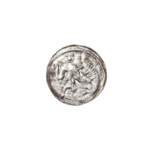 denarius, Boleslaw III Krzywousty (prince of Poland; 1086–1138), allegories, equal-armed cross,