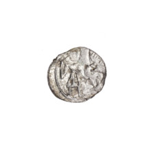 Denarius, Boleslaw III Krzywousty (prince of Poland; 1086–1138). Obverse: in the linear border, a