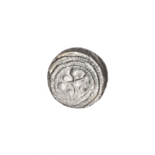 denarius, Boleslaw III Krzywousty (prince of Poland; 1086–1138), allegories, equal-armed cross,