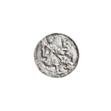 Denarius, Boleslaw III Krzywousty (prince of Poland; 1107–1138), ca. 1125–1138. Obverse: in the
