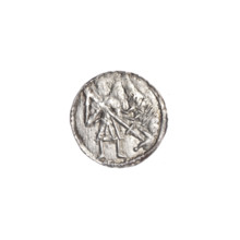 Denarius, Boleslaw III Krzywousty (prince of Poland; 1086–1138). Obverse: in a beaded border, a