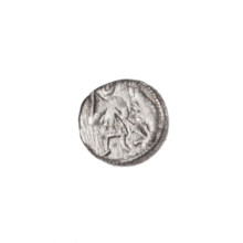 Denarius of Boleslaw III Krzywousty (prince of Poland; 1086–1138). Obverse: within a beaded border,