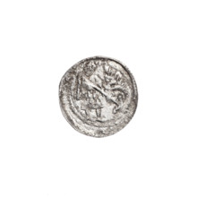 denarius, Boleslaw III Krzywousty (prince of Poland; 1086–1138), allegories, spearhead (issue