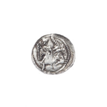 denarius, Boleslaw III Krzywousty (prince of Poland; 1086–1138), equal-armed cross, chain mail,
