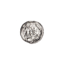 denarius, Boleslaw III Krzywousty (prince of Poland; 1086–1138), allegories, equal-armed cross,