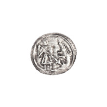 denarius, Boleslaw III Krzywousty (prince of Poland; 1107–1138), allegories, equal-armed cross,