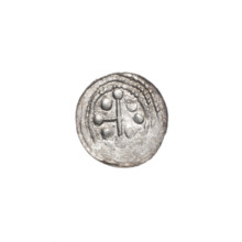 Denarius, Boleslaw III Krzywousty (prince of Poland; 1086–1138). Romanesque style; ca. 1125–1138,