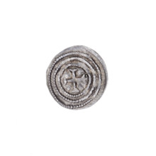 denarius, Boleslaw III Krzywousty (Prince of Poland; 1107–1138), allegories, spearhead (issue
