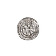 denarius, Boleslaw III Krzywousty (prince of Poland; 1086–1138), allegories, equal-armed cross,