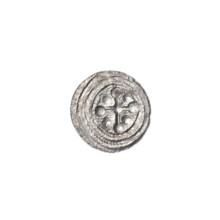 denarius, Boleslaw III Krzywousty (prince of Poland; 1107–1138), allegories, equal-armed cross