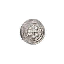 denarius, Boleslaw III Krzywousty (prince of Poland; 1086–1138), allegories, equal-armed cross,