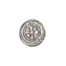 denarius, Boleslaw III Krzywousty (prince of Poland; 1107–1138), allegories, Boleslaw III