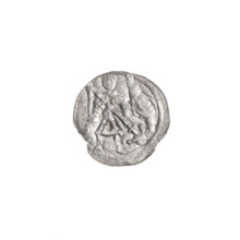 denarius, Boleslaw III Krzywousty (prince of Poland; 1086–1138), allegories, spearhead (issue