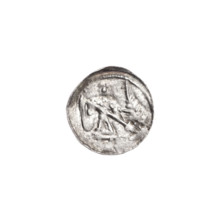 denarius, Boleslaw III Krzywousty (Prince of Poland; 1107–1138), allegories, equal-armed cross,