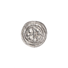 Denarius of Boleslaw III Krzywousty (prince of Poland; ca. 1125–1138). Obverse: in a beaded border,