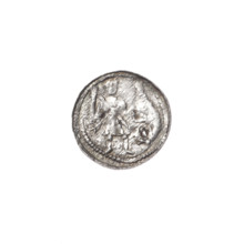 denarius, Boleslaw III Krzywousty (prince of Poland; 1107–1138), allegories, spearhead (issue