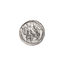 denarius, Boleslaw III Krzywousty (prince of Poland; 1086–1138), allegories, crosses, chainmail,