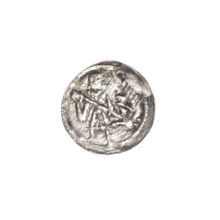 denarius, Boleslaw III Krzywousty (prince of Poland; 1086–1138), allegories, equal-armed cross,