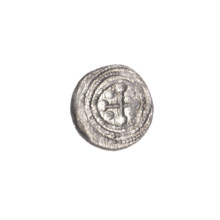 denarius, Boleslaw III Krzywousty (prince of Poland; 1086–1138), allegories, equal-armed cross,