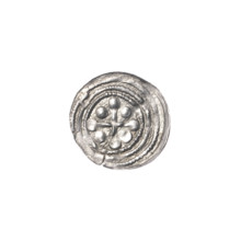 denarius, Boleslaw III Krzywousty (prince of Poland; 1086–1138), allegories, spearhead (issue