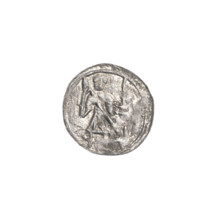 Denarius, Boleslaw III Krzywousty (prince of Poland; 1086–1138). Obverse: in a linear border, a