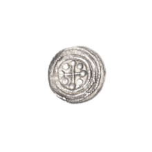 denarius, Boleslaw III Krzywousty (prince of Poland; 1086–1138), allegories, equal-armed cross,