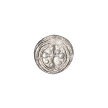 Denarius, Boleslaw III Krzywousty (prince of Poland; 1086–1138). Romanesque coin, ca. 1125–1138,
