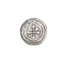 denarius, Boleslaw III Krzywousty (prince of Poland; 1107–1138), allegories, Boleslaw III