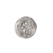 denarius, Boleslaw III Krzywousty (prince of Poland; 1086–1138), allegories, spearhead (issue