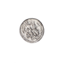 denarius, Boleslaw III Krzywousty (prince of Poland; 1107–1138), allegories, Boleslaw III