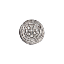 denarius, Boleslaw III Krzywousty (prince of Poland; 1086–1138), Romanesque, Middle Ages, ca.