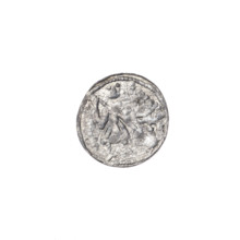 Denarius of Boleslaw III Krzywousty (prince of Poland; 1086–1138 / reign 1107–1138). Obverse: in