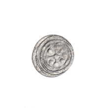denarius, Boleslaw III Krzywousty (prince of Poland; 1086–1138), Romanesque style, ca. 1125–1138,