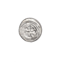 denarius, Boleslaw III Krzywousty (prince of Poland; 1086–1138), allegories, equal-armed cross,