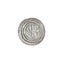 denarius, Boleslaw III Krzywousty (prince of Poland; 1086–1138 / reign 1107–1138), allegories,