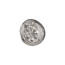 denarius, Boleslaw III Krzywousty (prince of Poland; 1107–1138), allegories, Boleslaw III