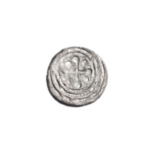denarius, Boleslaw III Krzywousty (prince of Poland; 1086–1138), allegories, equal-armed cross,