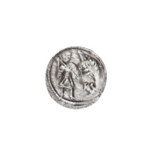 denarius, Boleslaw III Krzywousty (prince of Poland; 1086–1138), allegories, equal-armed cross,