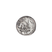 denarius, Boleslaw III Krzywousty (prince of Poland; 1086–1138), allegories, spearhead (issue