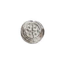 denarius, Boleslaw III Krzywousty (prince of Poland; 1086–1138), allegories, spearhead (issue