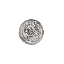 denarius, Boleslaw III Krzywousty (prince of Poland; 1107–1138), allegories, equal-armed cross,