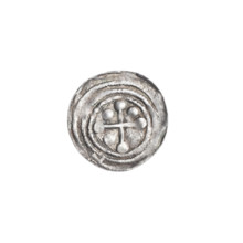 denarius, Boleslaw III Krzywousty (prince of Poland; 1086–1138), Romanesque style, ca. 1125–1138,