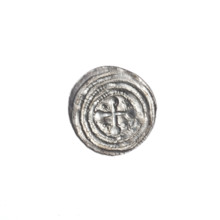 denarius, Boleslaw III Krzywousty (prince of Poland; 1107–1138), allegories, Boleslaw III