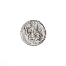 denarius, Boleslaw III Krzywousty (prince of Poland; 1086–1138), allegories, spearhead (issue
