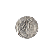 denarius, Boleslaw III Krzywousty (prince of Poland; 1107–1138), allegories, equal-armed cross,