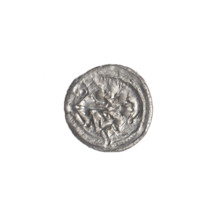 denarius, Boleslaw III Krzywousty (prince of Poland; 1107–1138), allegories, equal-armed cross,