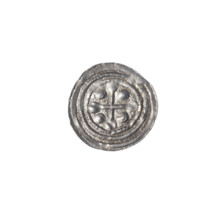 denarius, Boleslaw III Krzywousty (prince of Poland; 1107–1138), allegories, equal-armed cross,