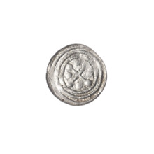 denarius, Boleslaw III Krzywousty (prince of Poland; 1086–1138), allegories, equal-armed cross,